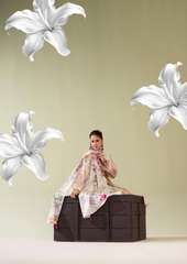 SURMAI 3 peice Violet Bloom