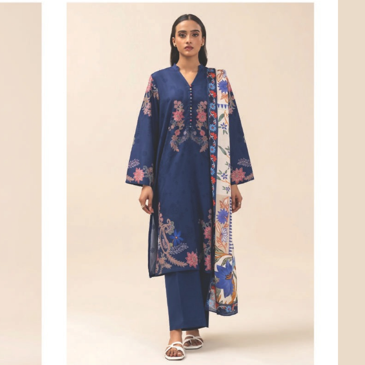 Beechtree 3-Piece Navy Blue Suit