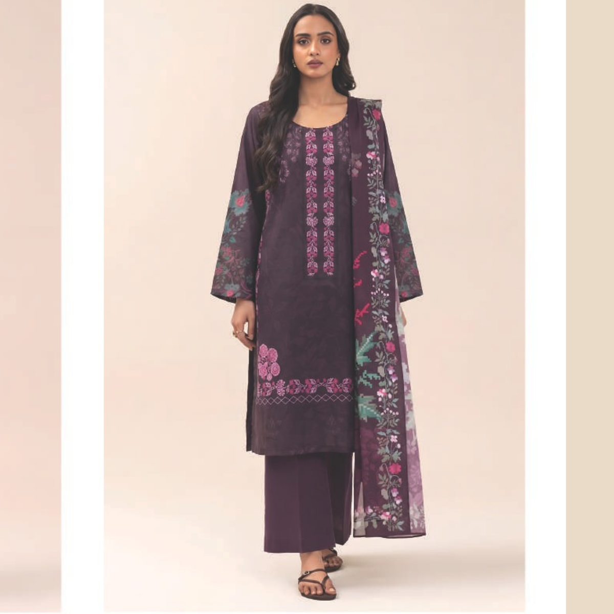 Beechtree 3-Piece Royal Purple Suit