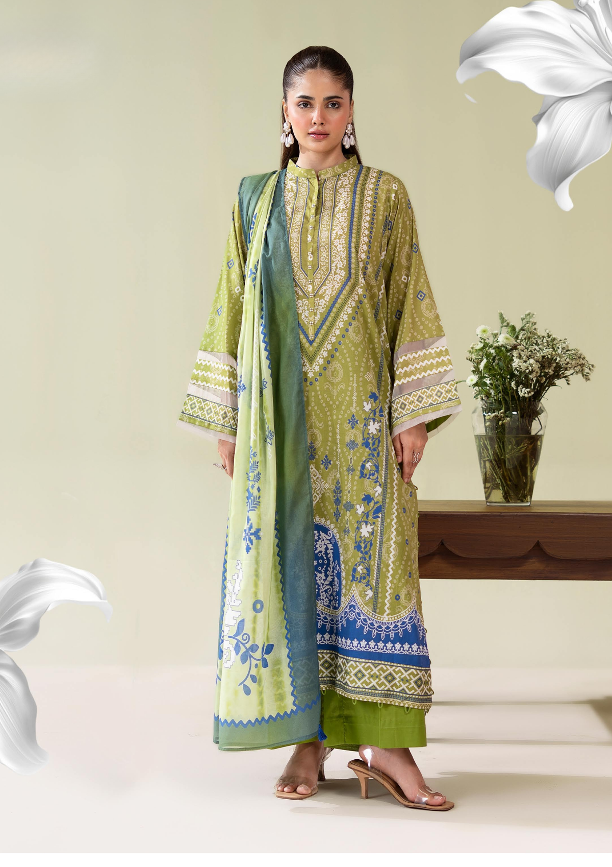 SURMAI 3 peice Mint Fresh